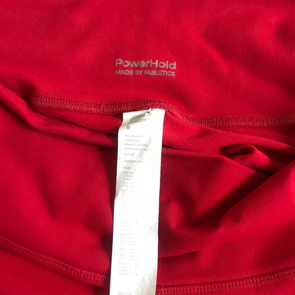 Fabletics Power hold capris - Picture 3 of 4